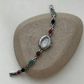 Oval Beaded Bracelet Watch - DippedShop Wholesale - #1299