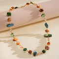 Crystal Bead Choker Necklace - DippedShop Wholesale - #3891