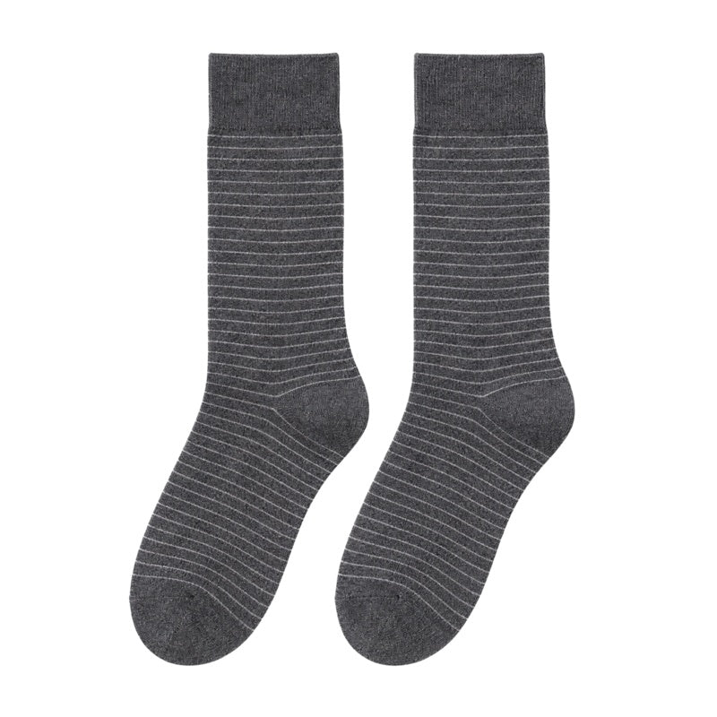 Color Block Striped Slouchy Crew Socks 6W8FSO652