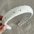Cute Star Print Padded Wide Headband 6W6HBD295