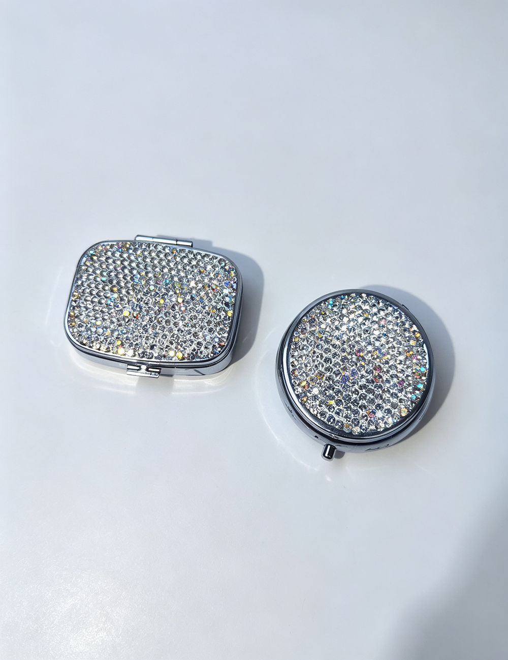 Rhinestone Metal Storage Case - DippedShop Wholesale - #2803