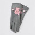 Cute Cat Embroidery Touchscreen Plush - DippedShop Wholesale - #7011