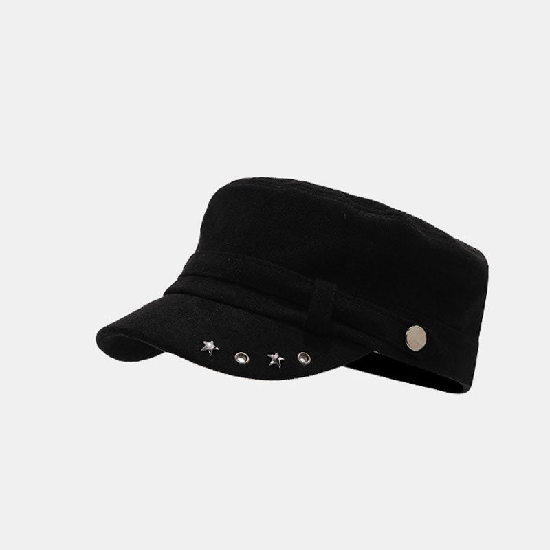 Retro Studded Newsboy Cap - DippedShop Wholesale - #0851