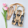 Boho Floral Print Knit Crossbody - DippedShop Wholesale - #4963