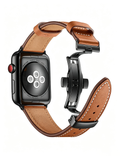 Simple Solid Color PU Leather Watch Band 6W6JWA118