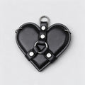 Studded Heart Bag Charm - DippedShop Wholesale - #3267