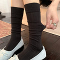 Mesh Slouchy Mid-Calf Socks - DippedShop Wholesale - #8227
