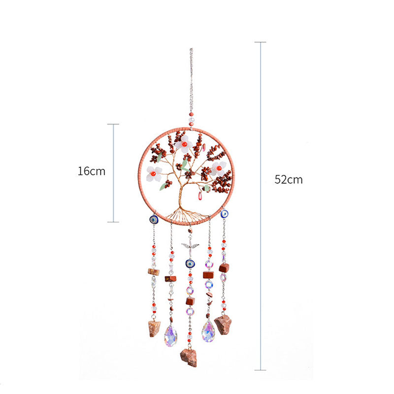 Natural Tree of Life Wind Chime Suncatchers MK2CZAS6H7HLS83