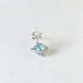 Wrap Heart Rhinestone Earrings - DippedShop Wholesale - #7203