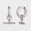 Geometric Hoop Earrings - DippedShop Wholesale - #6467
