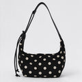 Trendy Crescent Polka Dot Commuter Tote Bag 6W10BBG2472