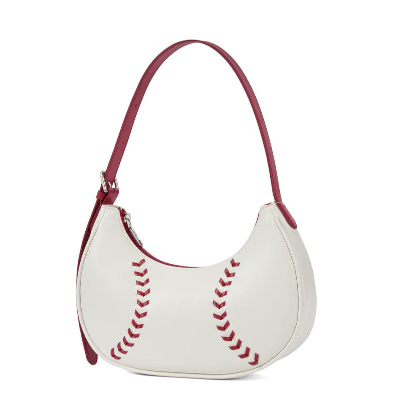 Trendy Crescnet Solid Color Underarm Bag 6W10BBG1984