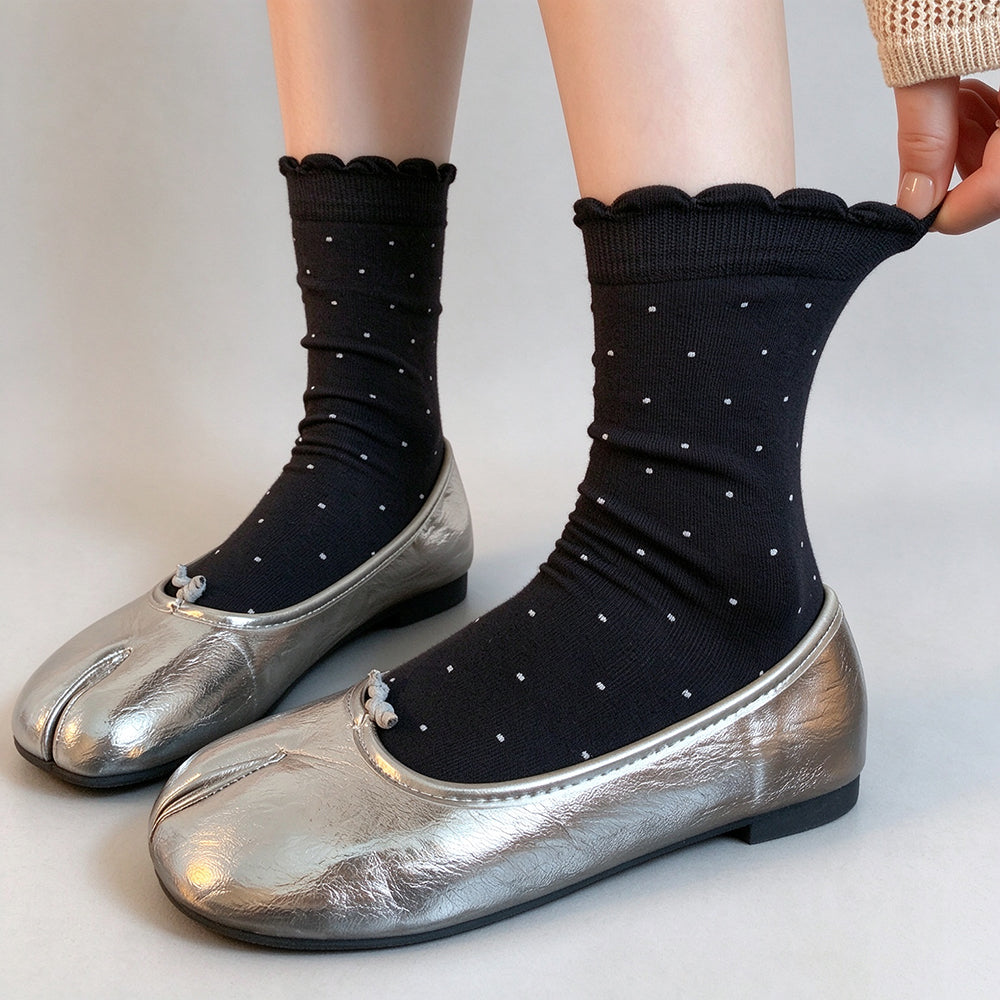 Split Toe Tabi Socks - DippedShop Wholesale - #2867