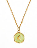 Simple Enamel Irregular Pendant Choker Necklace 6W6JNC398L