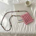 Cute Solid Color Hollow Hand Crochet Crossbody Bag MK2BCR6W10BBG22