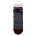 Color Block Striped Crew Socks - DippedShop Wholesale - #9315