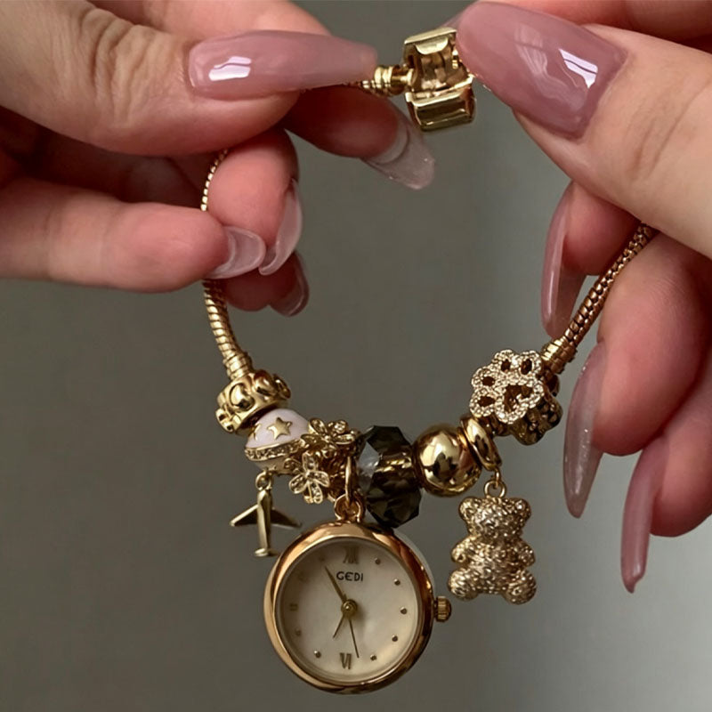 Charm Bracelet Watch - DippedShop Wholesale - #2899