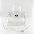 Jelly Clear Tote Stadium Approved Shoulder Bag 6W10BBG2123