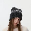 Jacquard Beanie Hat - DippedShop Wholesale - #9123