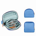 Simple Solid Color Portable Travel Jewelry Case 6W13HSJ97