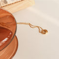 Minimalist Irregular Hollow Circle Pendant Necklace 6W6JNC1009