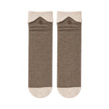 Color Block Button Turn Cuff Socks 6W8FSO650