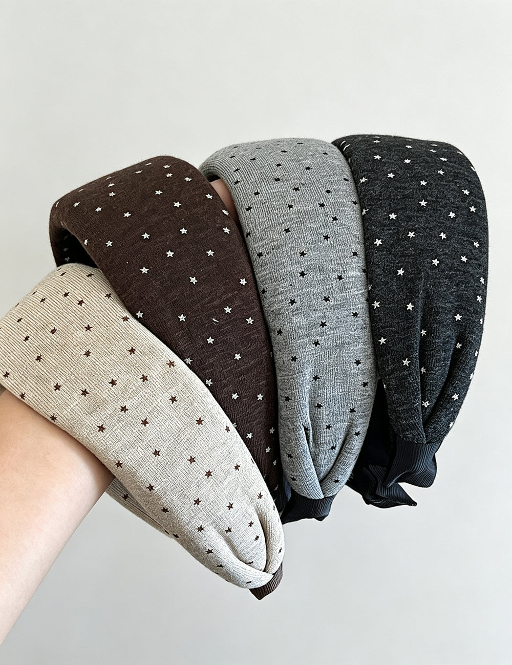 Cute Star Print Non Slip Wide Headband 6W6HBD376