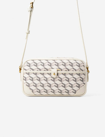 Simple Color Block Square Crossbody Bag 6W10BBG1976