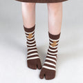 Split Toe Tabi Socks - DippedShop Wholesale - #5363