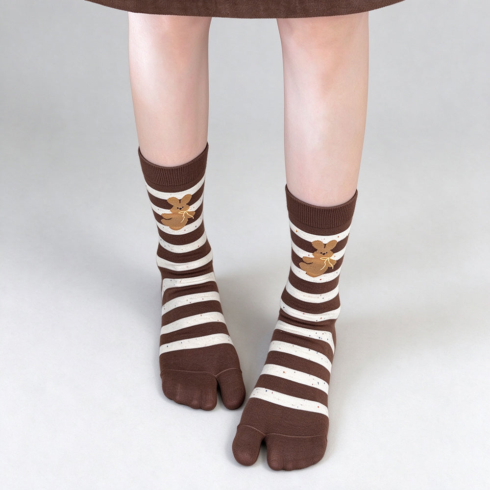 Split Toe Tabi Socks - DippedShop Wholesale - #5363
