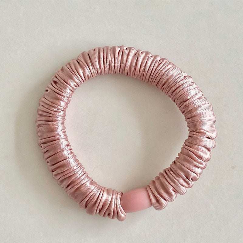 Refined Solid Color Ruffled Daily Hair Tie MK2BLW6W6HHT27