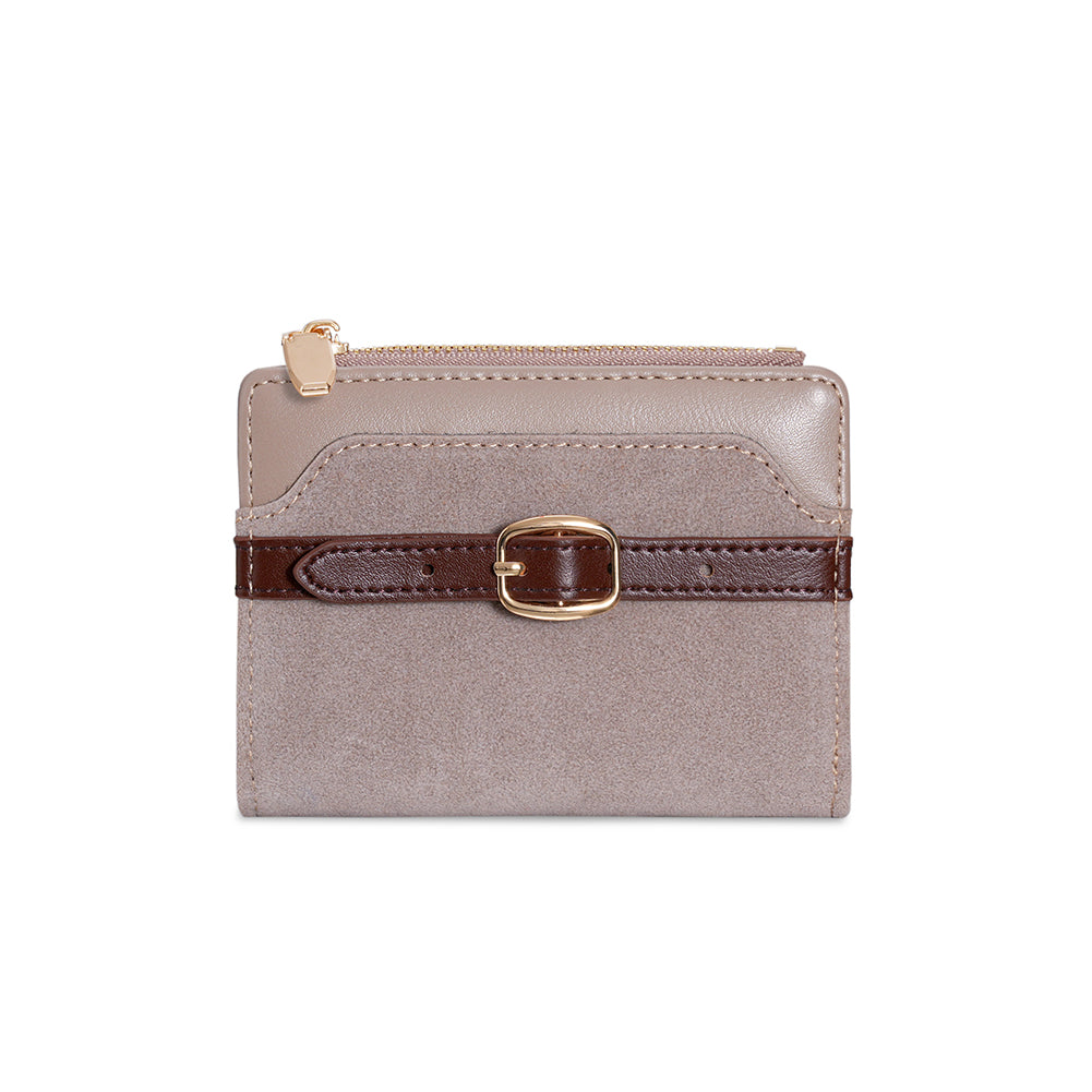 Suede Patchwork Bifold Wallet - DippedShop Wholesale - #3091