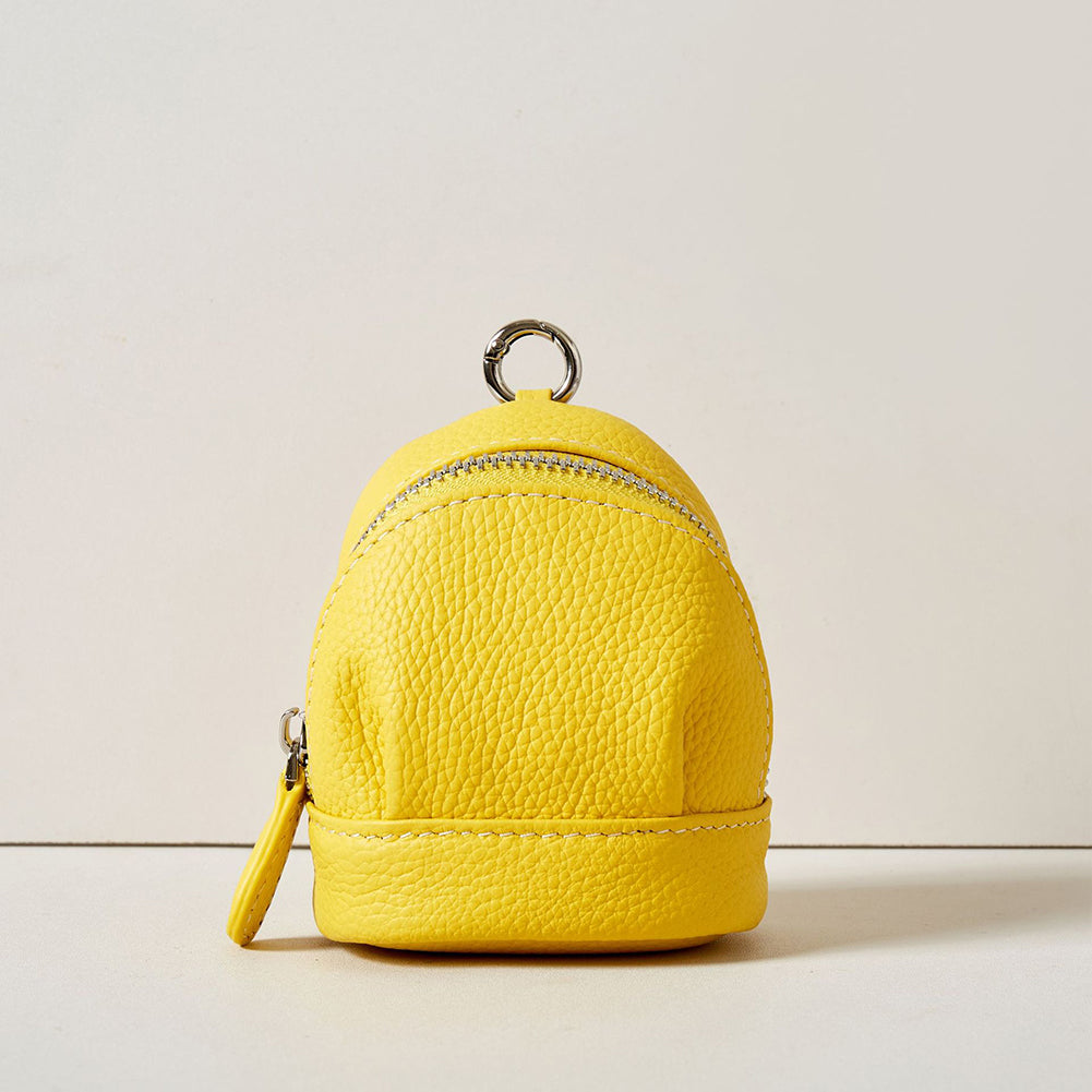 Mini Backpack Shaped Leather Coin Purse 6W10BWB304