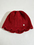 Elegant Solid Color Wool Blend Knit Beanie Hat 6W6HAT548