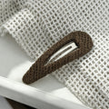 Simple Ruched Fabric No Crease Hair Clip 6W6HCP1620