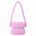 Casual Nylon Puffer Bucket Shoulder Bag 6W10BBG1808