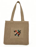 Crochet Floral Shoulder Bags - DippedShop Wholesale - #1171