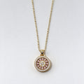Compass Pendant Necklace - DippedShop Wholesale - #8243