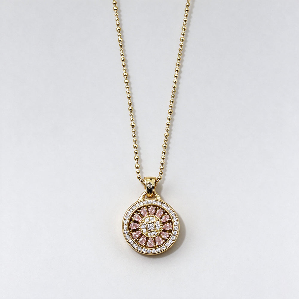Compass Pendant Necklace - DippedShop Wholesale - #8243