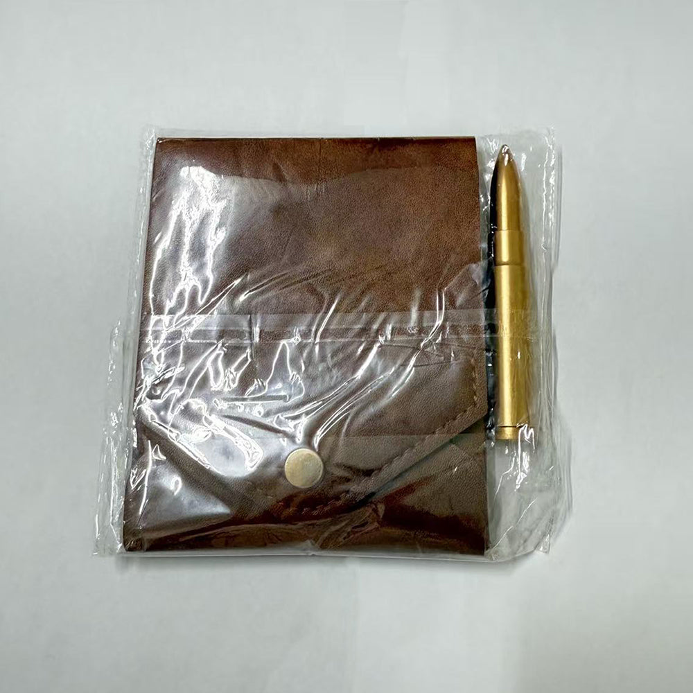 Vintage Genuine Leather Short Bifold Wallet 6W10BWB298
