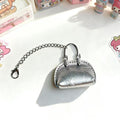 Fashion Solid Color Mini Bag Keychain Bag Charm 6S10BWB100