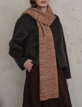 Vintage Gradient Knit Wool Blend Scarf 6W6NSW299