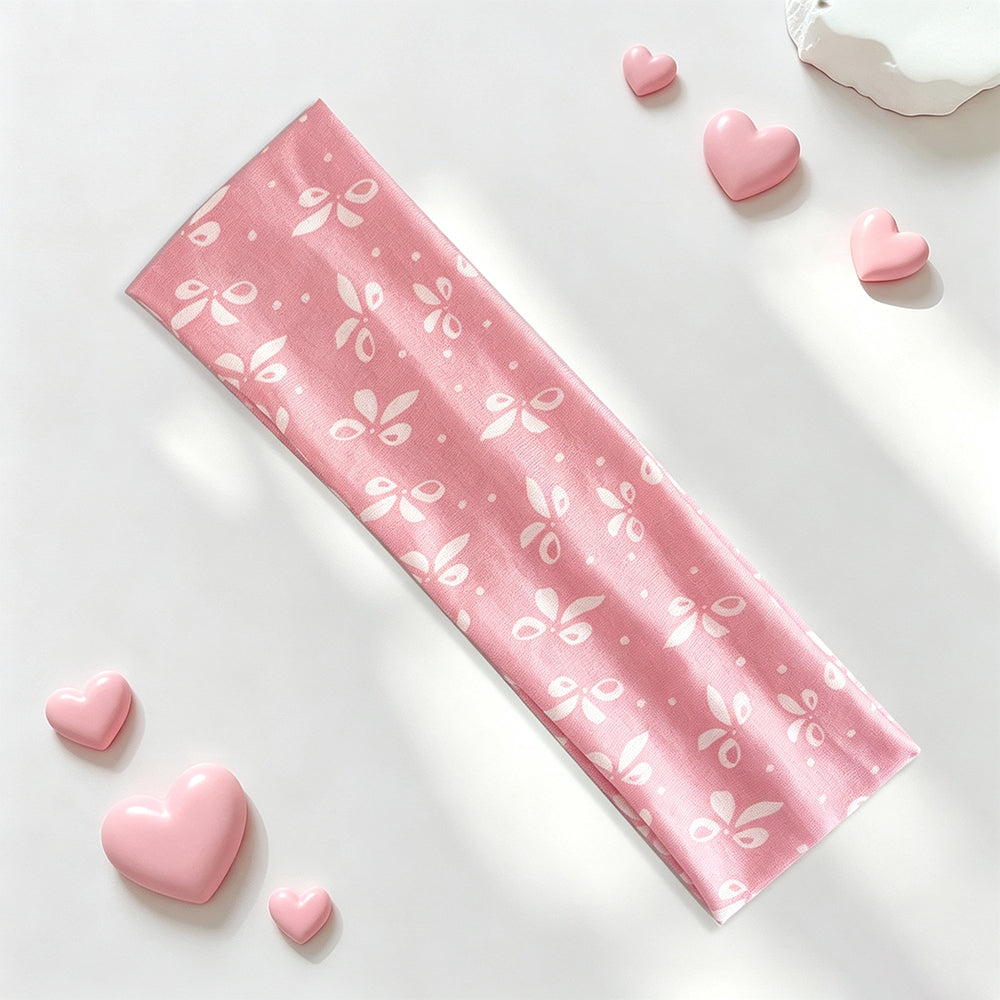 Sweet Floral Print High Elastic Headband 6W6HBD412
