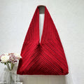 Trendy Hollow Out Solid Color Tote Bag 6W10BBG1778