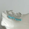 Boho Beaded Tassel Stud Earrings - DippedShop Wholesale - #2659