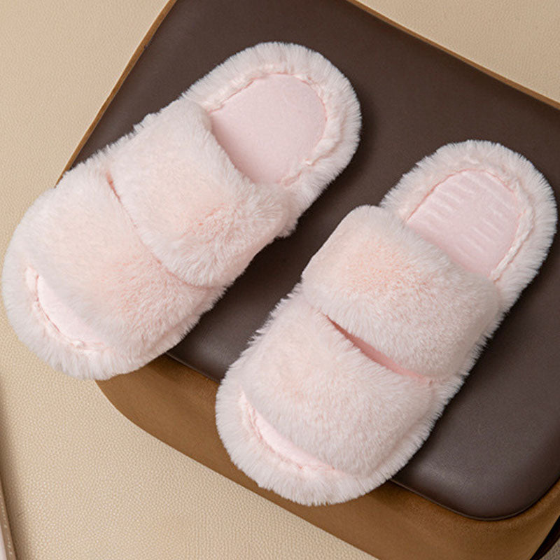Fluffy Indoor Slippers - DippedShop Wholesale - #2515