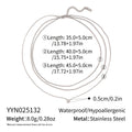 Zircon Snake Chain Necklace - DippedShop Wholesale - #0163