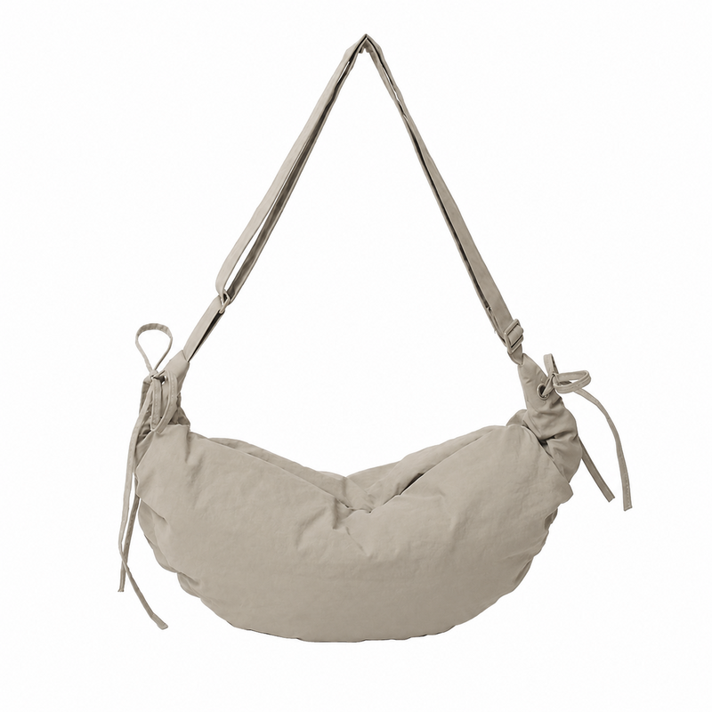 Fashion Ruched Large Capacity Crescent Bag 6W10BBG1807