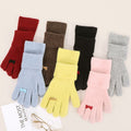 Wool Blend Knit Gloves - DippedShop Wholesale - #1427