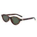 Oval Frame Acetate Cat-Eye Sunglasses MK2PPIM6W6GSG224